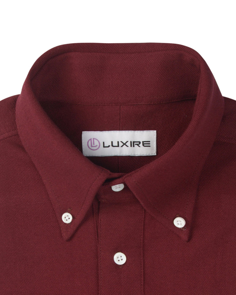Polo Plain Maroon