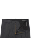 Dugdale Feine Kammgarnhose - Graue Prince-of-Wales-Hose