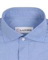 Lässiger blauer End-on-End