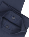 Holland &amp; Sherry Crispaire Navy Solid