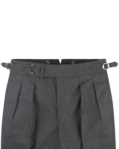 Holland Sherry Classic Worsted Flannel Wool Wool Grey