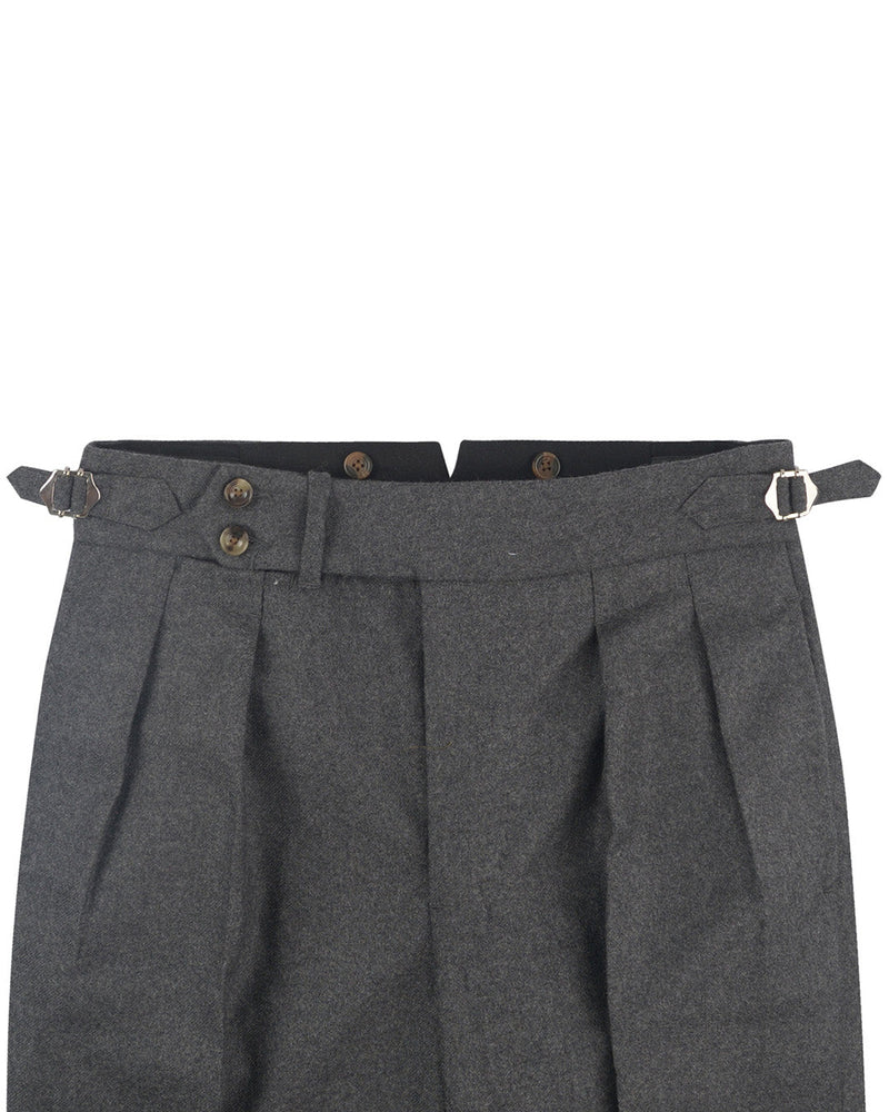 Holland Sherry Classic Worsted Flannel Wool Wool Grey