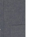 Chambray aus dunkelblauem Denim