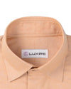 Klassischer orangefarbener Oxford