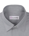Silver Grey Pinpoint Oxford