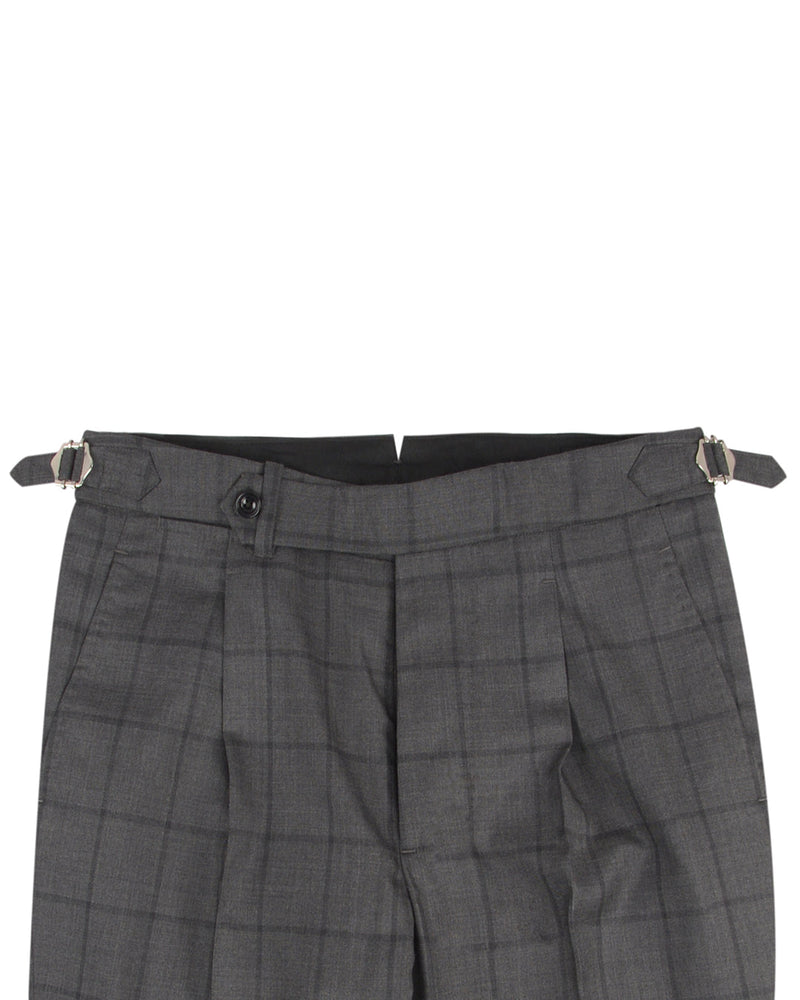 Drago: Super 160s Charcoal Checks