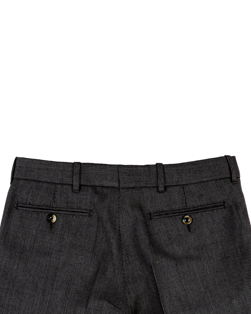Dugdale Black Grey Houndstooth