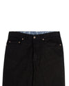 Sondrio Cotton: Schwarzer schwerer Denim-Twill