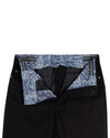 Sondrio Cotton: Schwarzer schwerer Denim-Twill