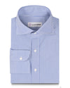 Grandi und Rubinelli Marineblaues Kleid mit Streifen