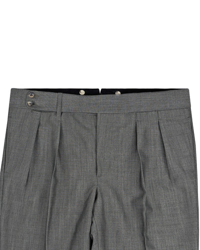 Minnis Fresco Mohair III Pants: Ash Grey