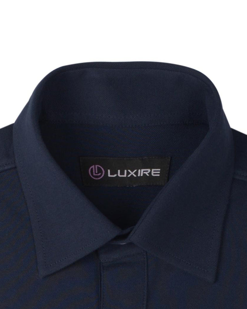 Polo-Oxford-Blau