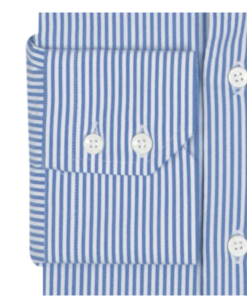 Blue White Dress Stripes