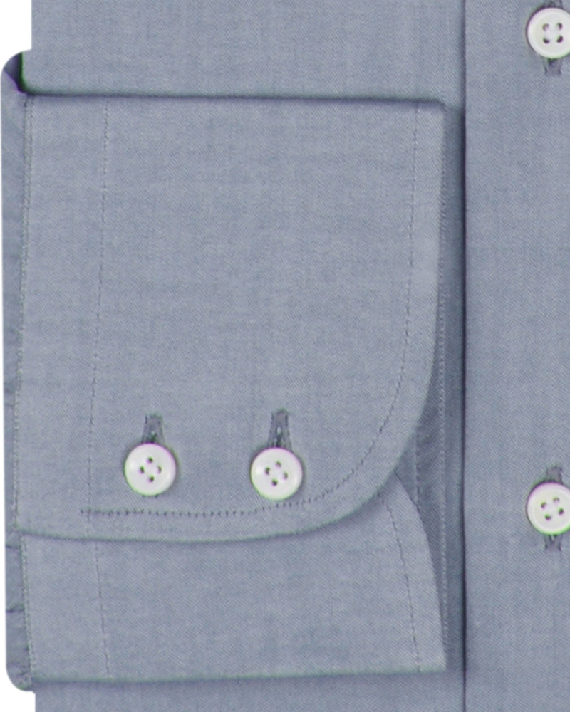Chemise habillée Oxford grise