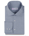 Chemise habillée Oxford grise