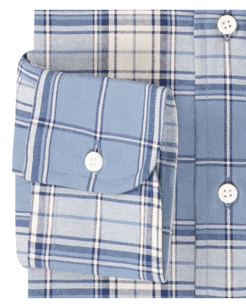 Shades Of Blue Madras-Karos