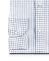 Navy White Checks Shirt