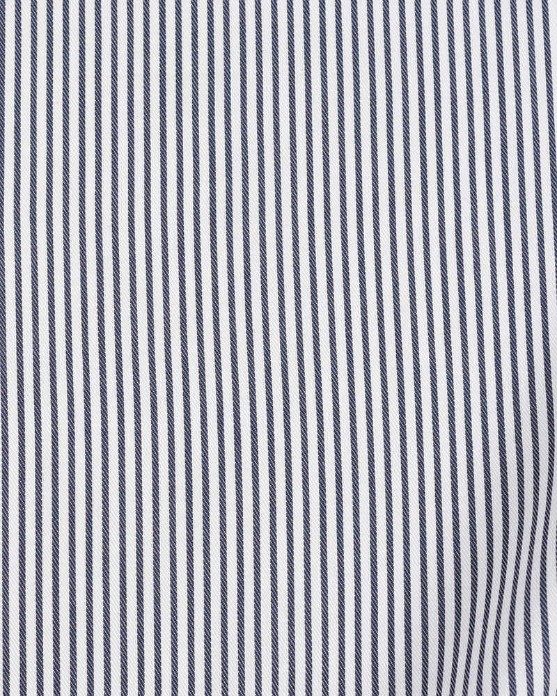 Navy Rope Stripes Shirt