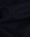 Dunkelblauer Woll-Twill-Deckmantel