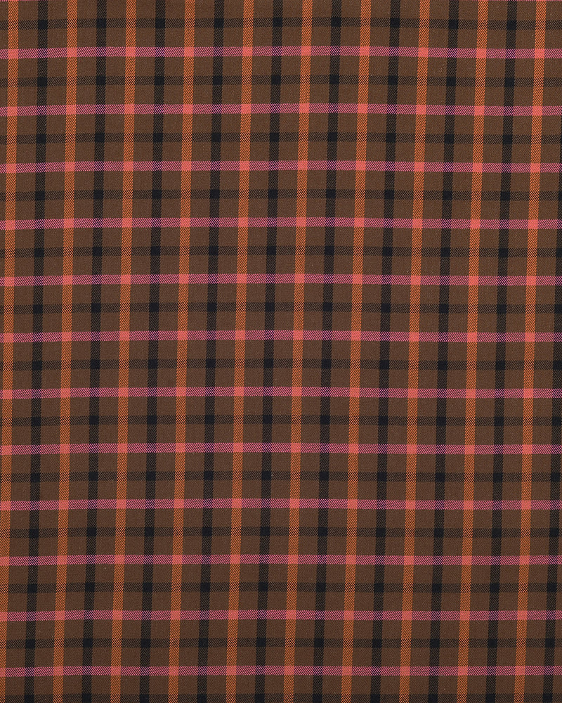 Karos: Pink Tan Black Tattersall