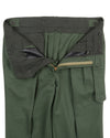 VBC :100% Wool Green Flannel