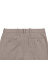 Minnis Flannel: Leichte Rehbraune Twill-Hose