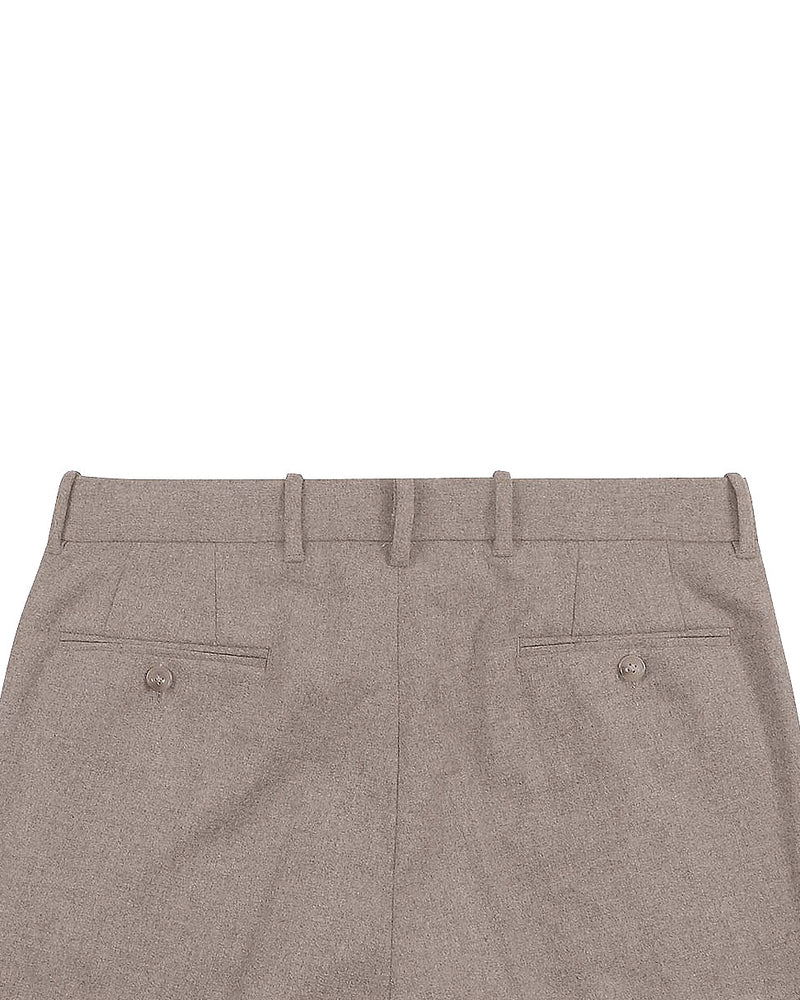 Minnis Flannel: Leichte Rehbraune Twill-Hose