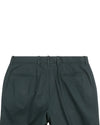 Chino en sergé vert océan