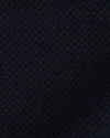 Dark Navy Textured Wool Topcoat