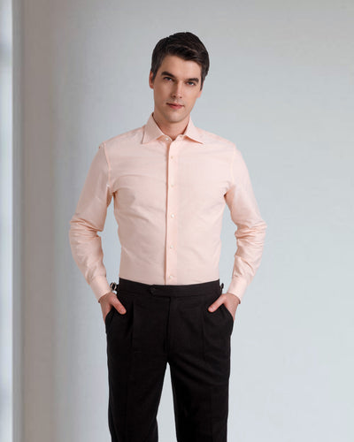 Pale Orange Classic Oxford Shirt