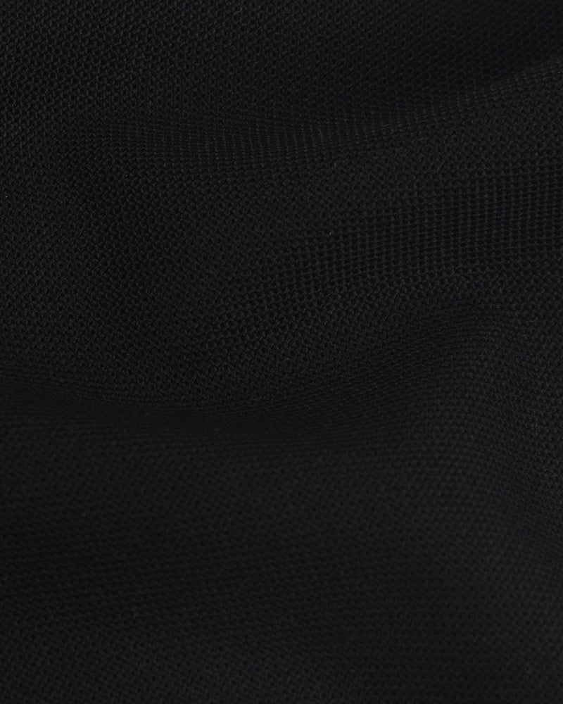 VBC: Black Tropical Wool Dress Pant