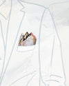 Pocket Square- Chinoiserie