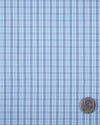 Mint-Blue Navy Tattersall Checks