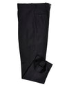 Midnight Grey Cotton Gabardine Twill