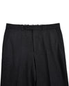 Midnight Grey Cotton Gabardine Twill