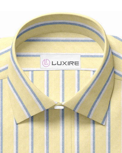 Oxford: Pale-yellow, Navy, White, Stripes