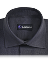 Midnight Grey Wool Shirt