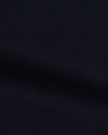 Dunkelblauer Woll-Twill-Deckmantel
