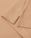 EZS Aria Beige Langarm-Polo