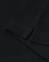 EZS Aria Black Long Sleeve Polo