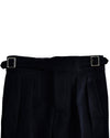 Gurkha Pant in VBC Black Wool Flannel