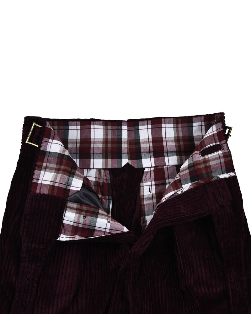 Modrone 4 Wale-Maroon Corduroy