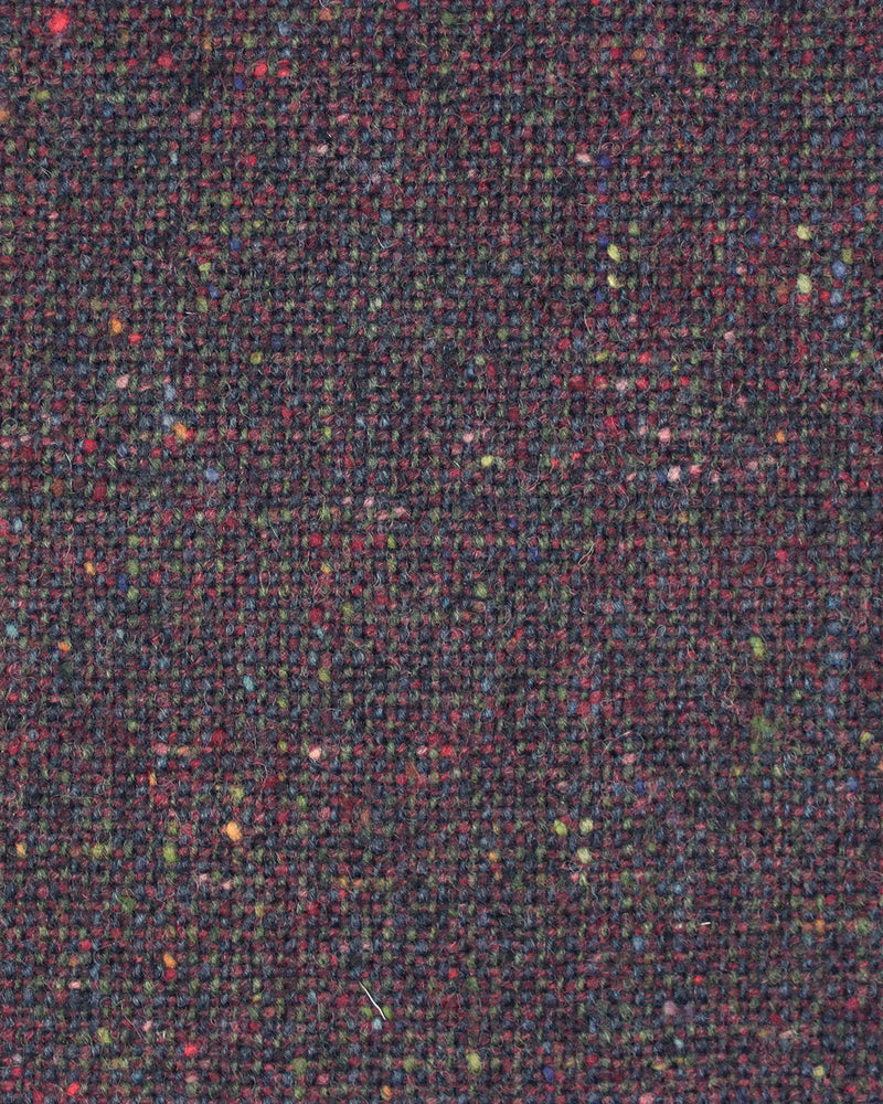Molloy Plain Donegal Tweed Pants - Purple Blue