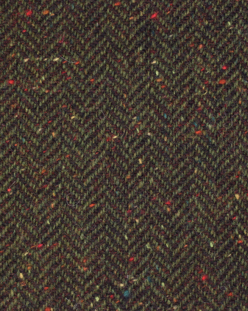 Molloy Herringbone Donegal Tweed Pants - Lovat