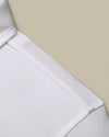 EZS Aria White Long Sleeve Polo