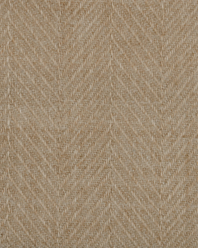 Cashmerello Alumo: Light Beige Cotton Herringbone