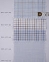 Cashmerello Alumo: Pastle Blue Houndstooth