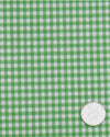 Lincon Green Gingham auf Weiß