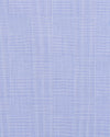 Glen Plaid Blue on White Shirt