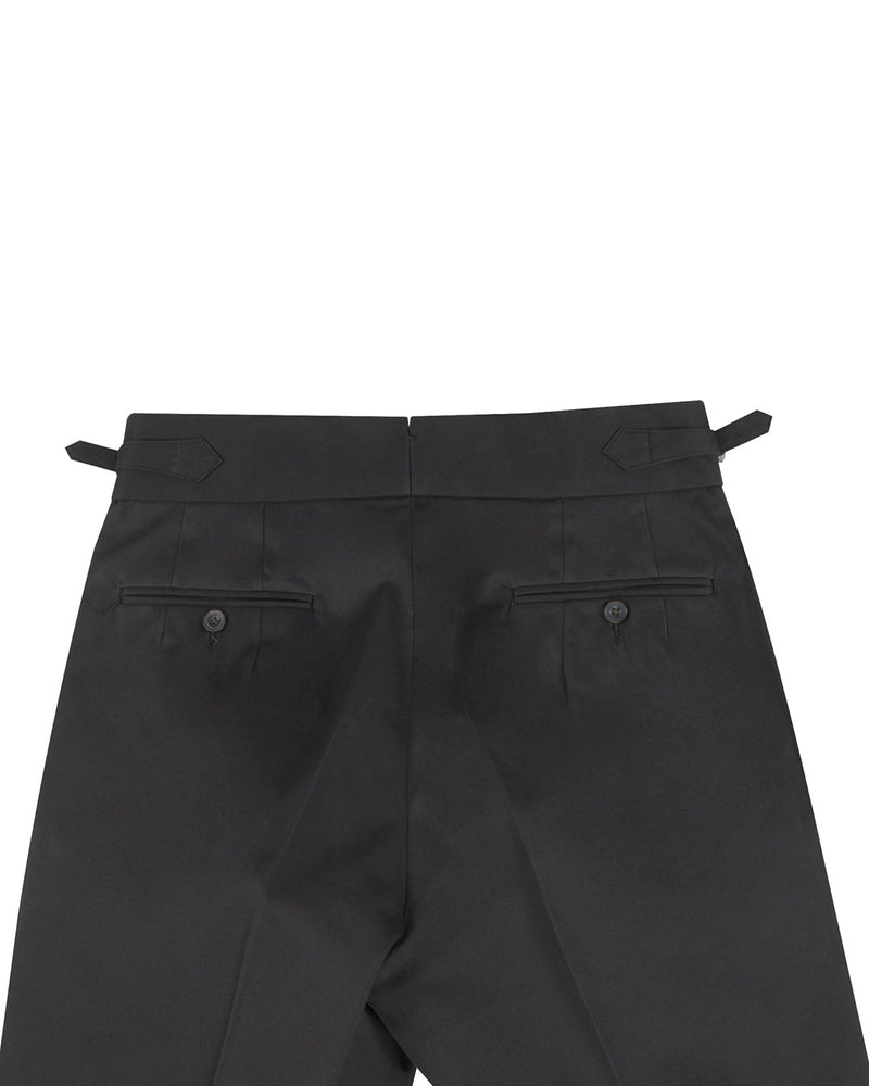 After Dark Grey Cotton Twill